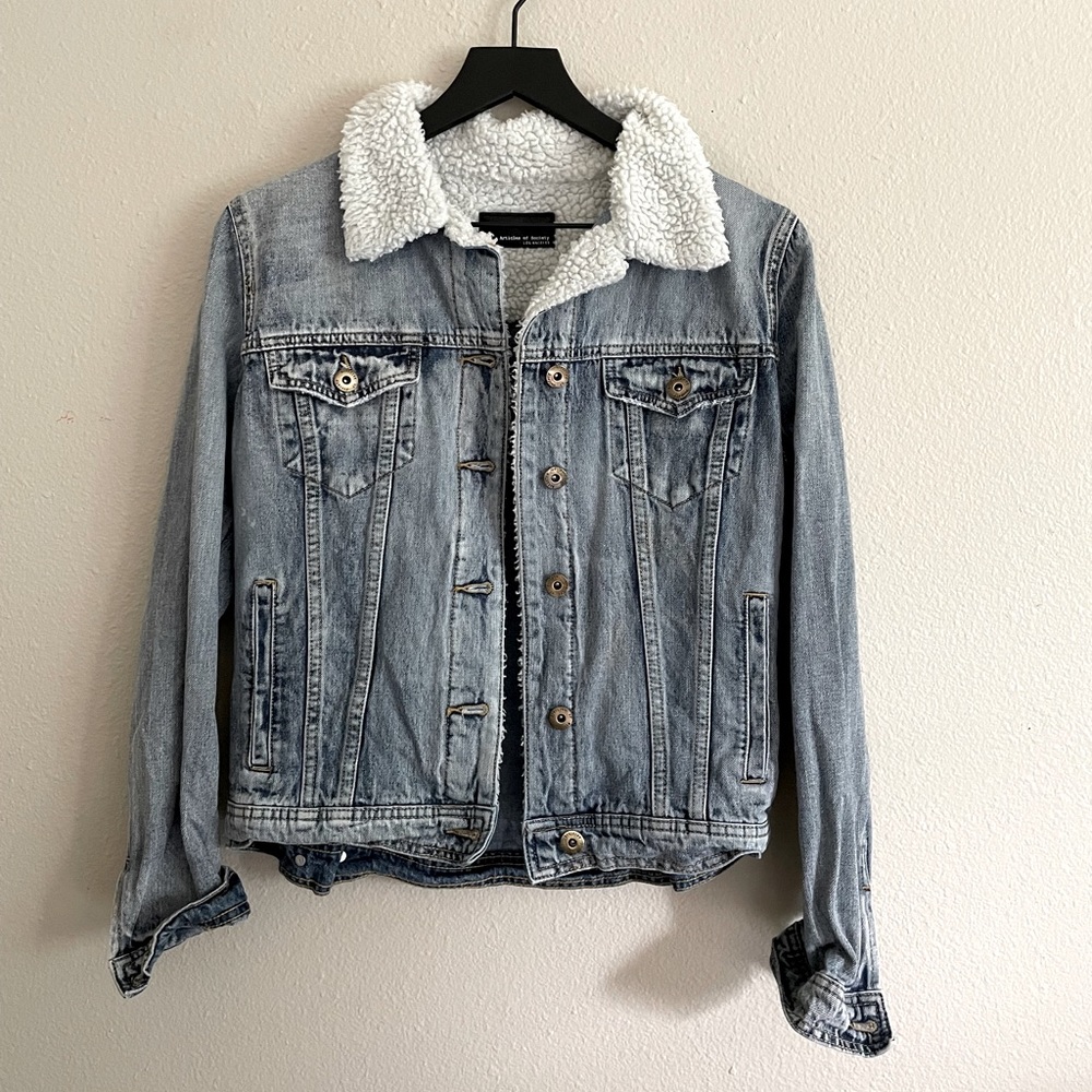 Denim Sherpa Jacket - Articles of Society